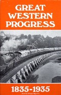 Book cover of Great Western Progress 1835 - 1935  by The Times 